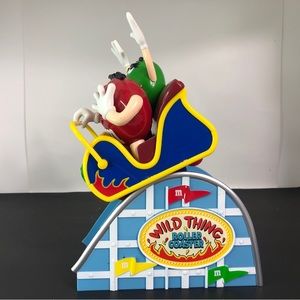 M&M's‎ Wild Thing Roller Coaster Candy Dispenser Red & Green